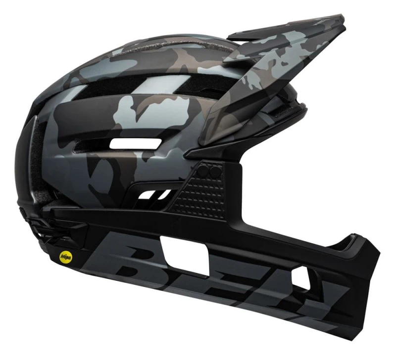 Kask full face BELL SUPER AIR R MIPS SPHERICAL matte gloss black camo roz. M (55–59 cm) (NEW)