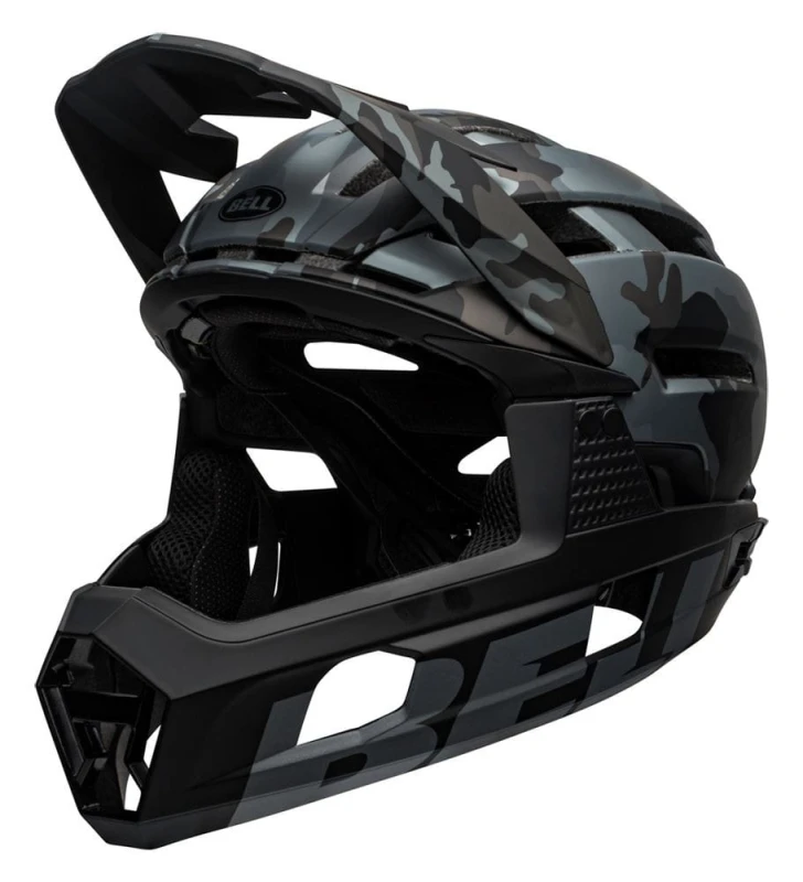Kask full face BELL SUPER AIR R MIPS SPHERICAL matte gloss black camo roz. M (55–59 cm) (NEW)