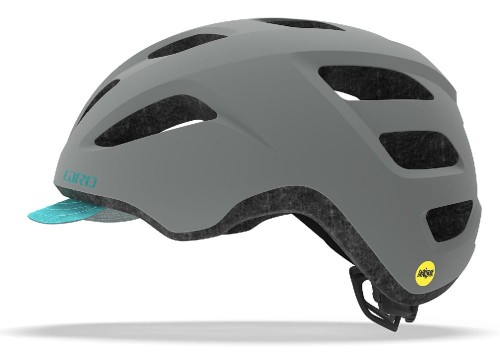 Kask miejski GIRO TRELLA INTEGRATED MIPS matte grey dark teal roz. Uniwersalny (50-57 cm) (NEW)