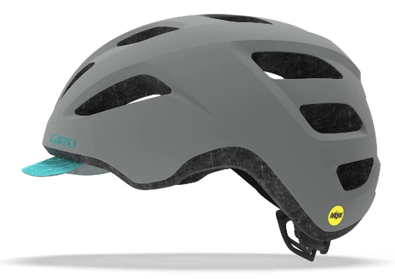 Kask miejski GIRO TRELLA INTEGRATED MIPS matte grey dark teal roz. Uniwersalny (50-57 cm) (NEW)