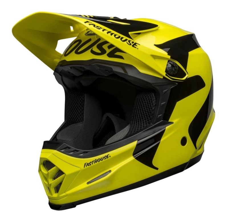 Kask full face BELL FULL-9 FUSION MIPS fasthouse gloss hi-viz black roz. M (55-57 cm) (NEW)