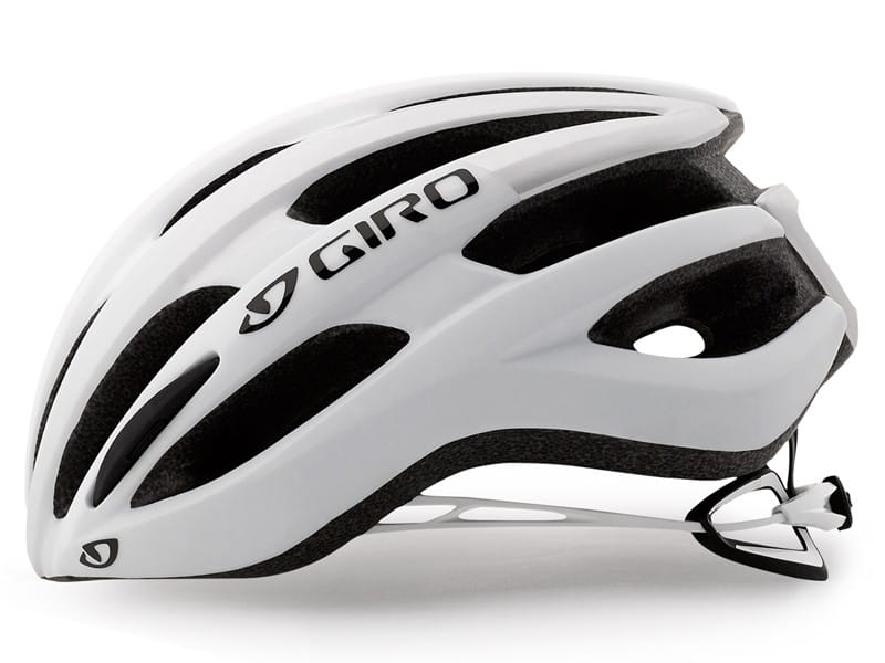 Kask szosowy GIRO FORAY matte white silver roz. L (59-63 cm) (NEW)