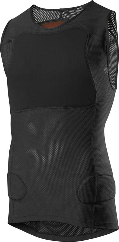KOSZULKA Z OCHRANIACZAMI BEZ RĘKAWÓW FOX BASEFRAME PRO BLACK L