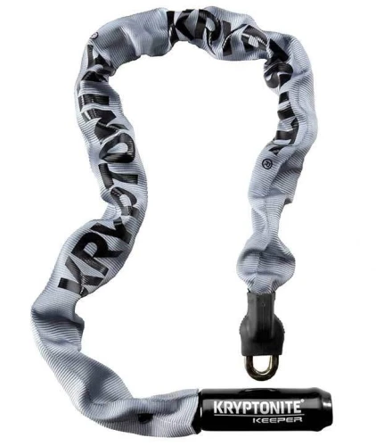 ZAPIĘCIE ŁAŃCUCHOWE KRYPTONITE KEEPER 785 INTEGRATED CHAIN GREY 07CM X 85CM