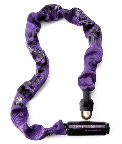 ZAPIĘCIE ŁAŃCUCHOWE KRYPTONITE KEEPER 785 INTEGRATED CHAIN PURPLE 07CM X 85CM