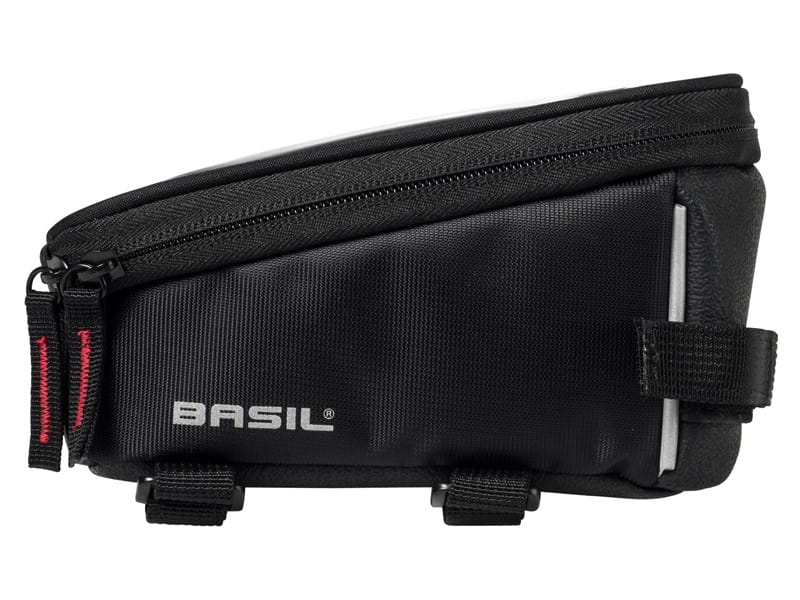 Torba na ramę BASIL SPORT DESIGN FRAME BAG 1L, wodoodporna czarna (NEW)