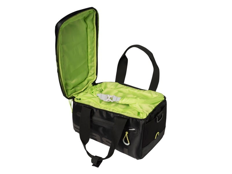 Torba na bagażnik BASIL MILES TRUNKBAG 7L, Universal Bridge System, wodoodporny poliester, czarna (NEW)