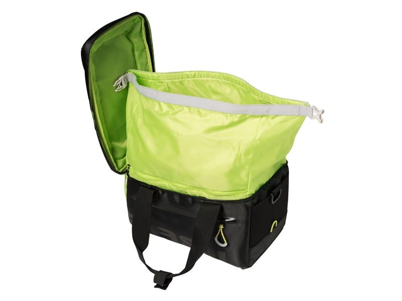 Torba na bagażnik BASIL MILES TRUNKBAG 7L, Universal Bridge System, wodoodporny poliester, czarna (NEW)