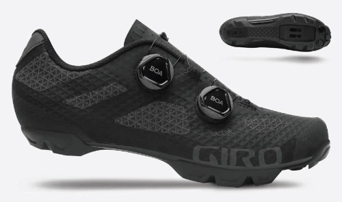 Buty męskie GIRO SECTOR black dark shadow roz.46 (NEW)