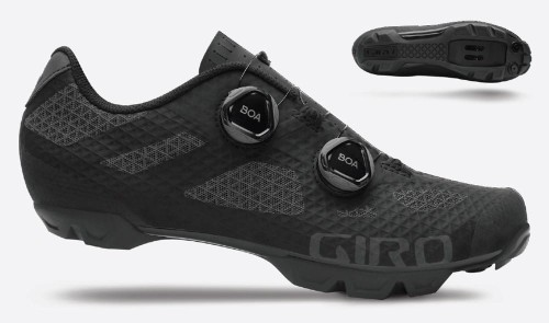 Buty męskie GIRO SECTOR black dark shadow roz.41 (NEW)