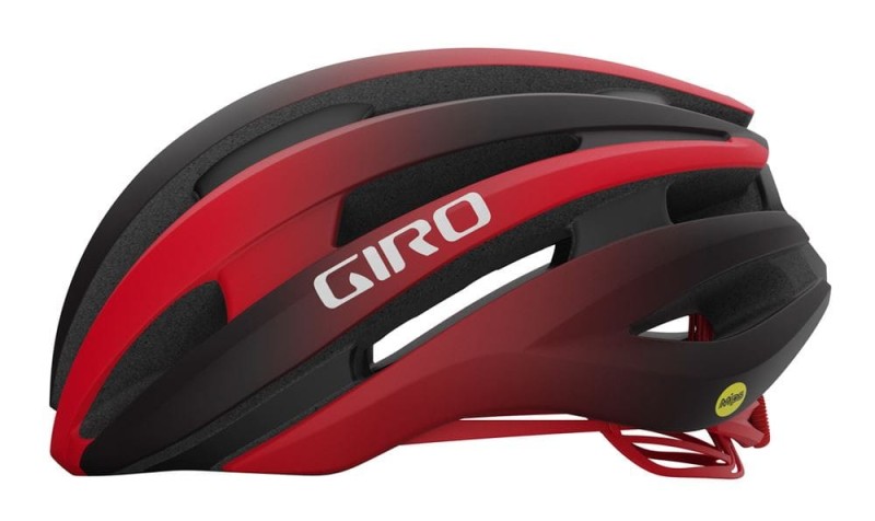 Kask szosowy GIRO SYNTHE II INTEGRATED MIPS matte black bright red roz. L (59-63 cm) (NEW)