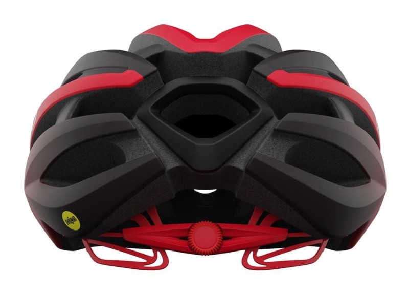 Kask szosowy GIRO SYNTHE II INTEGRATED MIPS matte black bright red roz. L (59-63 cm) (NEW)