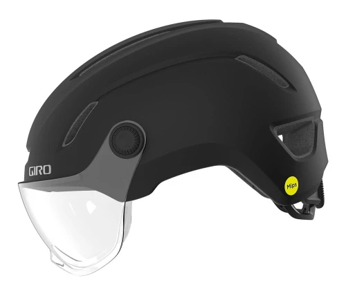 Kask miejski GIRO EVOKE SHIELD MIPS INTEGRATED matte black roz. L (59-63 cm)
