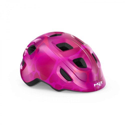 Kask HOORAY MIPS S "hearts" różowy