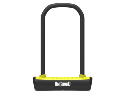 Zapięcie rowerowe ONGUARD NEON 8152YL U-LOCK - 115mm 292mm - uchwyt + 2 x Klucze żółte