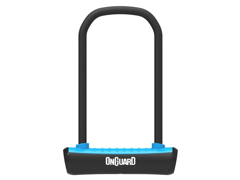 Zapięcie rowerowe ONGUARD NEON 8153BU U-LOCK - 115mm 230mm - uchwyt + 2 x Klucze niebieskie