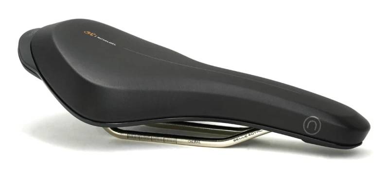 Siodło SELLEROYAL ON ATHLETIC 45st. żelowe + elastomery unisex 465g (NEW 2022)