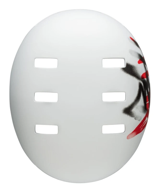 Kask bmx BELL LOCAL matte white scribble roz. M (55–59 cm)