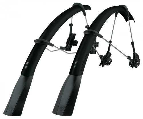 Błotniki RACEBLADE PRO 28" czarne zestaw
