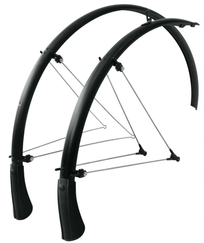 Błotniki BLUEMELS MATT 28" 35mm czarne matowe