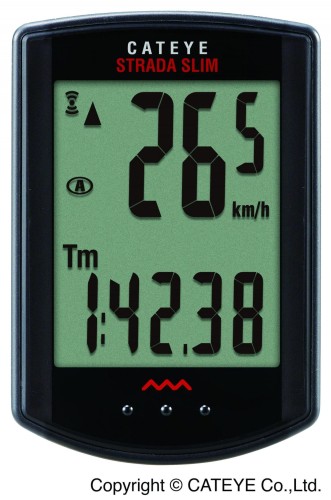 Licznik rowerowy Starda Slim CC-RD310W czarny