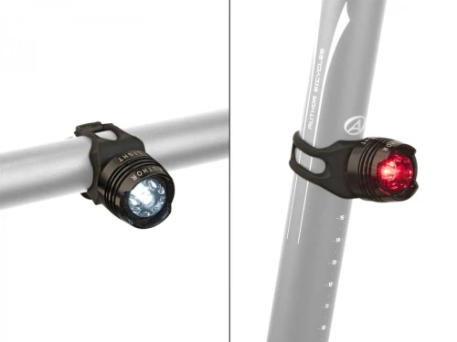 Lampy zestaw AUTHOR SPARK AL (przód+tył)