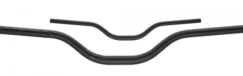 Kierownica Swing Hi v.2, alu 7075, 750mm, śred. 25,4mm, wznios 70mm, czarna matowa anodowana