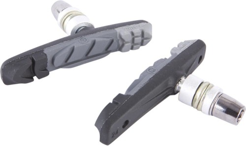 Klocki ham. V-Brake 3-Function pomar.-czarno-pomar.