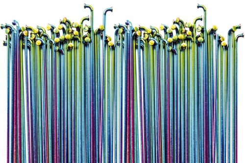 Szprychy 294 mm, stal Sandvik, czarne oksydowane, 36 szt.