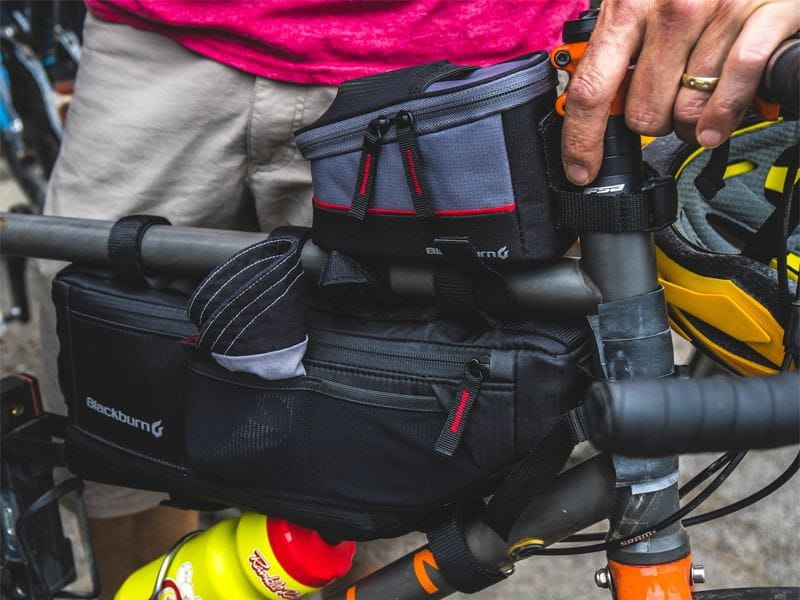 Torba na ramę BLACKBURN LOCAL TOP TUBE czarno-grafitowa (DWZ)