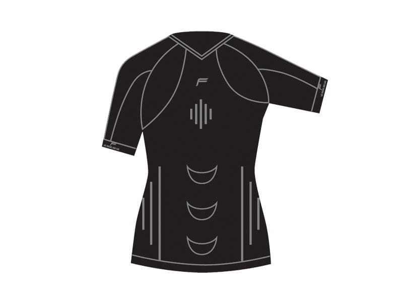 Koszulka damska FUSE STAYCOOL Megalight 140 T-Shirt / XL czarna