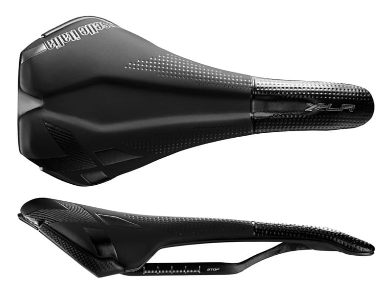 Siodło SELLE ITALIA X-LR KIT CARBONIO S (id match - S1) carbon/keramic 7x9, fibra-tek, 143g czarne (DWZ)