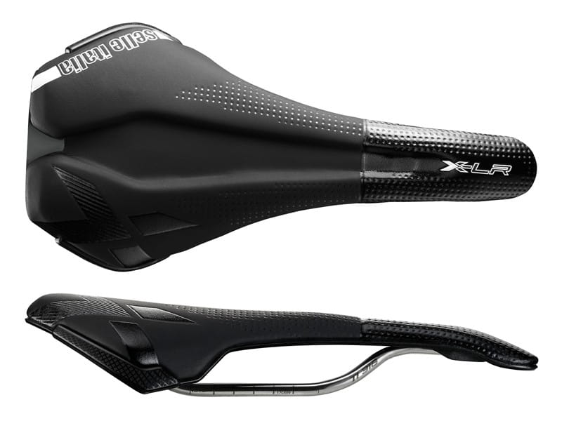 Siodło SELLE ITALIA X-LR S (id match - S1) TI 316 Tube 7, fibra-tek, 178g czarne (DWZ)