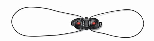 Klamry DOUBLE TECNO-3 PUSH white (1 szt) MTB TIGER, SHOT