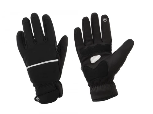 Rękawiczki ocieplane Thermal Plus z pokrowcem, czarne, S
