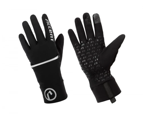 Rękawiczki ocieplane Thermal z pokrowcem, czarne, XL