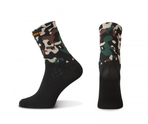 Skarpetki kolarskie Furious, blue camo, rozmiar S (36-38)