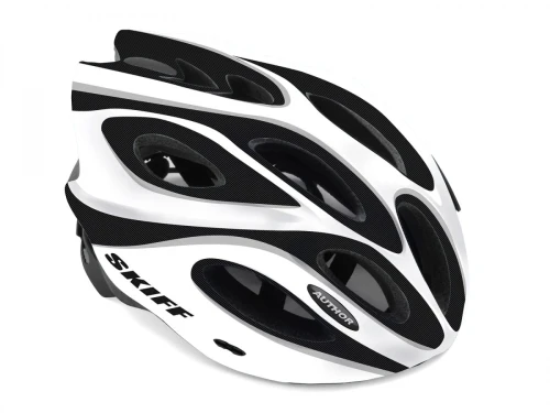 Kask AUTHOR SKIFF biało-czarny mat 52-58