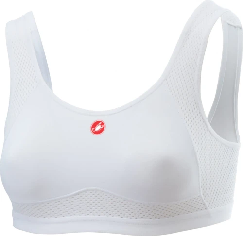 Damski biustonosz kolarski Rosso Corsa, white, rozmiar M