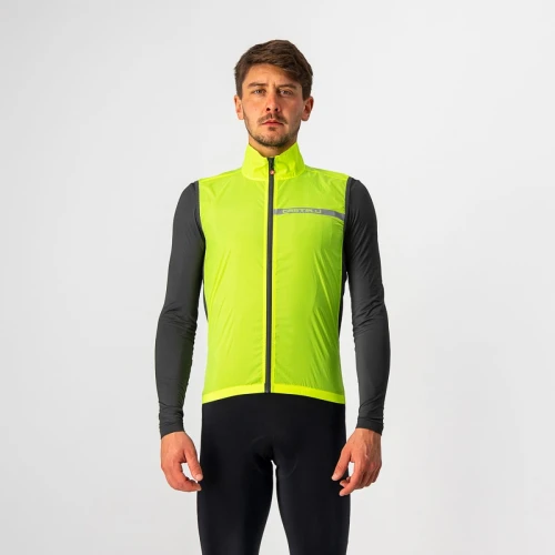 Kamizelka kolarska Squadra Stretch, light black, rozmiar L