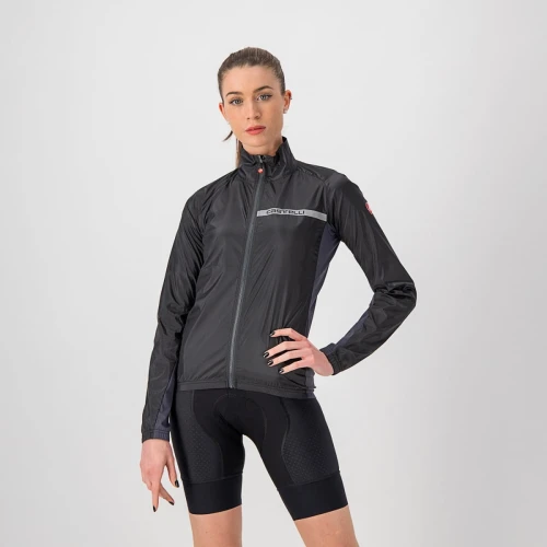 Damska kurtka kolarska Squadra Stretch W, antracytowa, rozmiar S