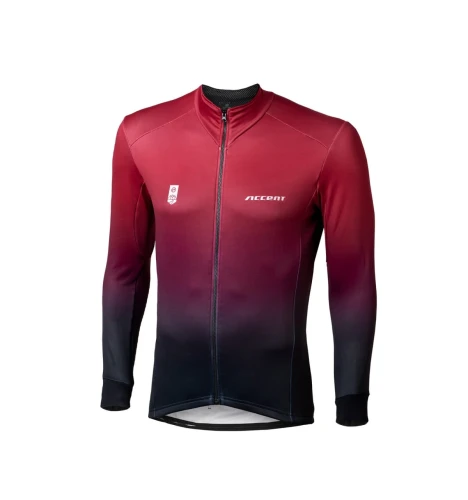 Bluza kolarska Pure, niebiesko-czarna, S
