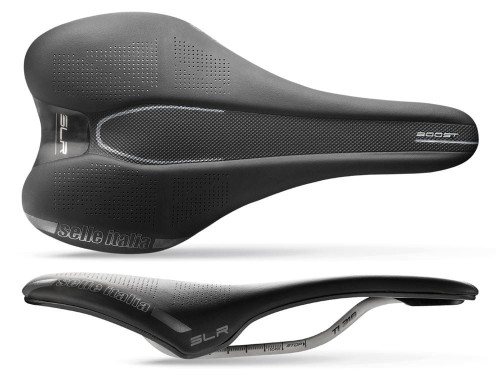 Siodło SELLE ITALIA SLR BOOST TI316 L (id match L1), TI 316 Rail, Fibra-Tek, 178g