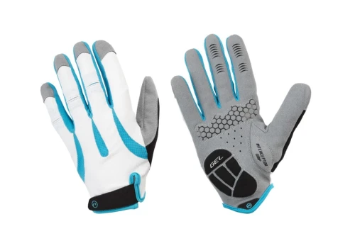 Rękawiczki z długimi palcami damskie Airy, czarno-różowe, L