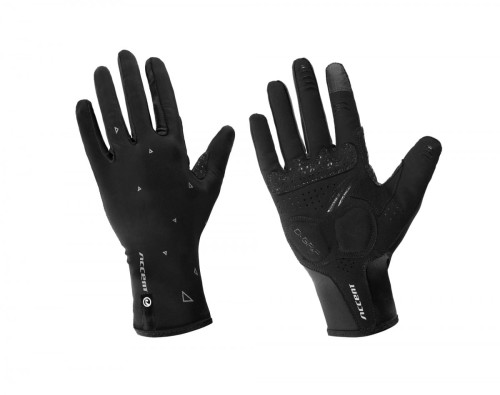 Rękawiczki z długimi palcami Blade, czarno-niebieskie, XL