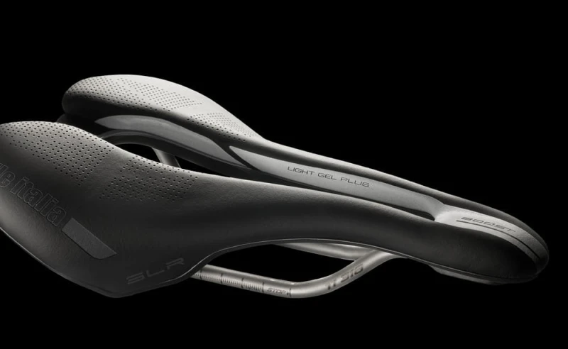 Siodło SELLE ITALIA SLR BOOST ENDURANCE SUPERFLOW L (id match - L3) ti 316 tube 7, fibra-tek, czarne (NEW)