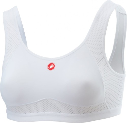 Damski biustonosz kolarski Rosso Corsa, white, rozmiar XL