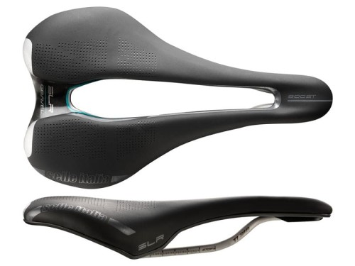 Siodło SELLE ITALIA SLR BOOST GRAVEL TI316 SUPERFLOW L (id match L3), TI 316 Rail, Fibra-Tek, Light Gel, 209g (NEW)