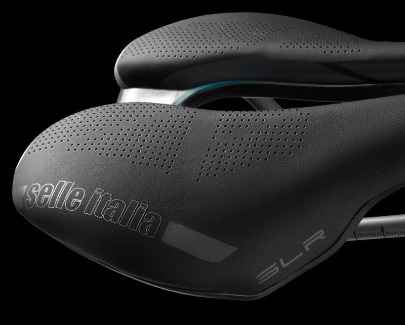 Siodło SELLE ITALIA SLR BOOST GRAVEL SUPERFLOW S (id match - S3) ti 316 tube 7, fibra-tek, czarne (NEW)