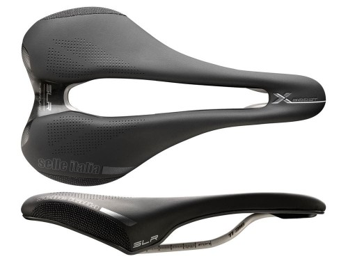 Siodło SELLE ITALIA SLR BOOST X-CROSS TI316 SUPERFLOW L (id match L3), TI 316 Rail, Fibra-Tek, 200g